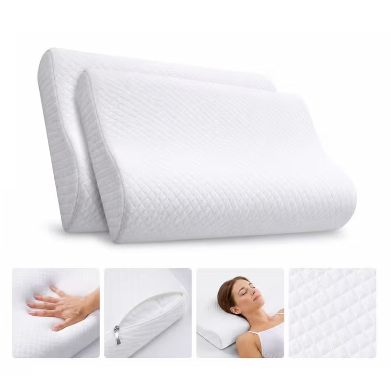 Orthopedic Cervical Memory Foam Neck Pillow