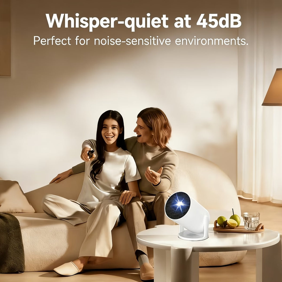 HY300 Ultra HD Smart Projector - 4K Support & Android 11